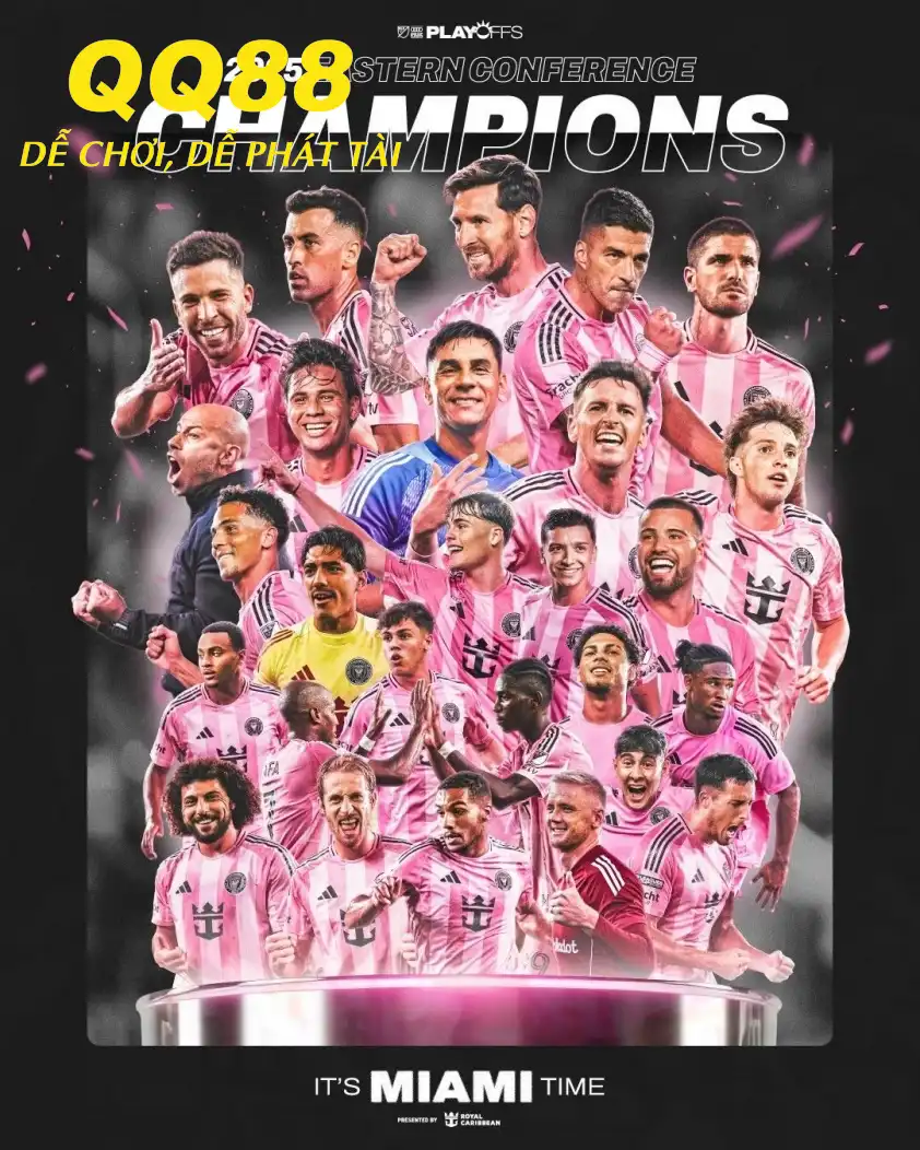 Inter Miami vô địch MLS khu vực miền Đông (Ảnh: CLB).