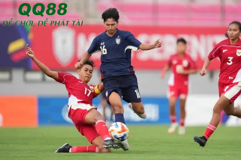 Tuyển nữ Thái Lan dễ có chiến thắng đậm trước Indonesia