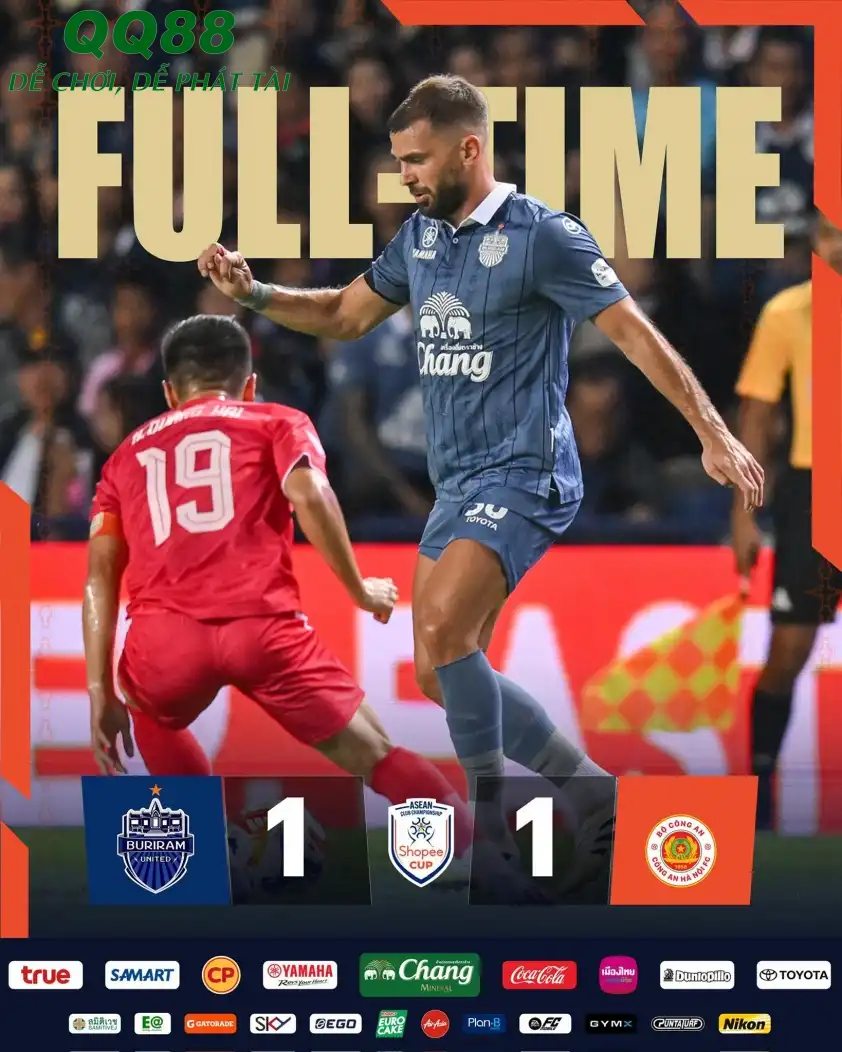 CAHN đáng rơi chiến thắng trên sân Buriram United